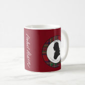 Mug Musique silhouette Robert Burns (Devant droit)