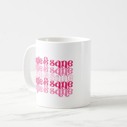 Mug Musique simple et grue (Devant gauche)