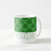 Mug Musique simple Shamrock (Devant droit)