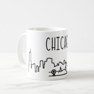Mug Musique Skyline de Chicago