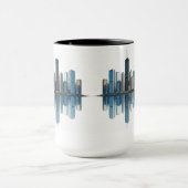 Mug Musique Skyline de Chicago (Centre)