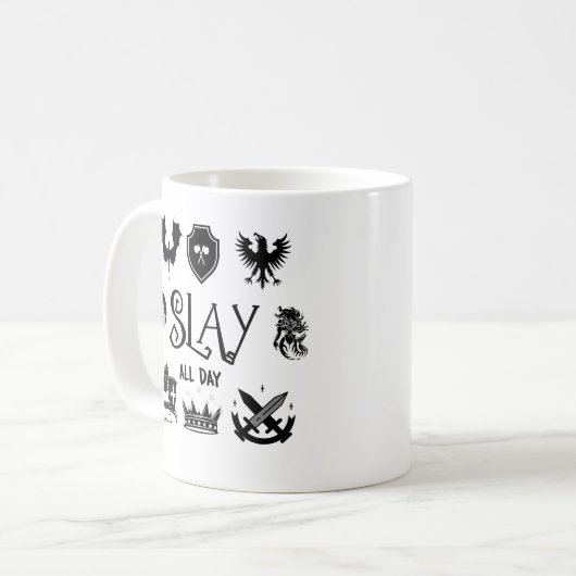 Mug Musique "Slay All Day" (Devant gauche)