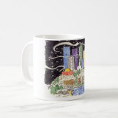 Mug Musique Snowy Skyline (Devant gauche)