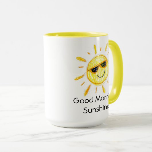 Mug Musique soleil (Devant droit)