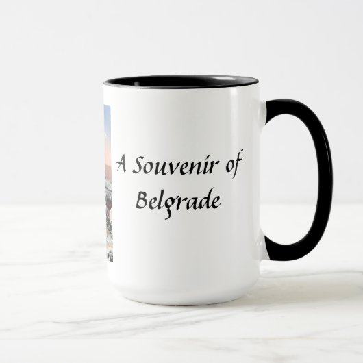 Mug Musique souvenir de Belgrade (Droite)