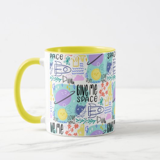 Mug Musique Space Cats (Gauche)