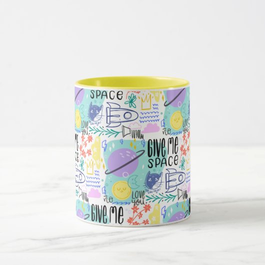 Mug Musique Space Cats (Centre)