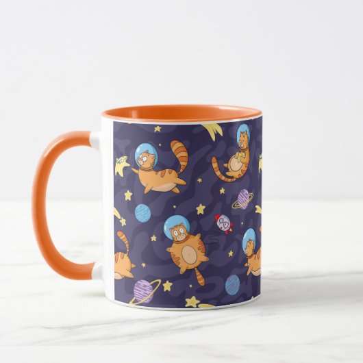 Mug Musique Space Cats (Gauche)