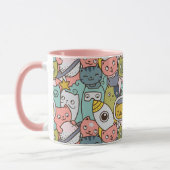 Mug Musique Space Cats (Gauche)