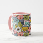 Mug Musique Space Cats (Devant gauche)