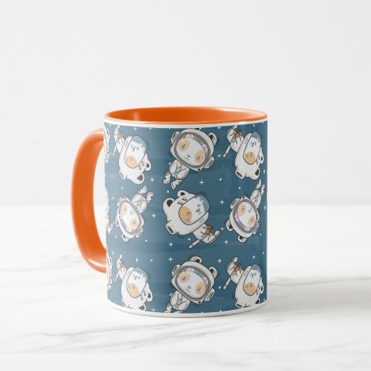 Mug Musique Space Cats (Devant gauche)