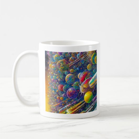 Mug Musique Space Race (Gauche)