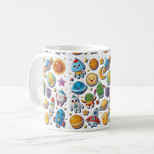 Mug Musique Space World (Devant gauche)