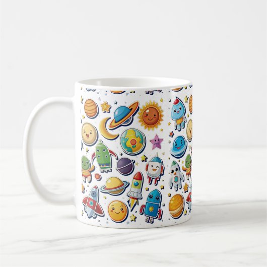Mug Musique Space World (Gauche)