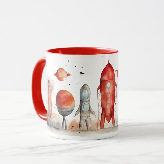 Mug Musique spatiale (Devant gauche)