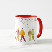 Mug Musique spéciale Valentine (Devant droit)