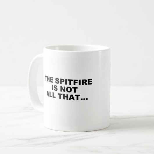 Mug Musique Spitfire (Devant gauche)