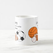 Mug Musique sportive (Centre)