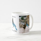Mug Musique Stellar Blue Jay (Devant droit)