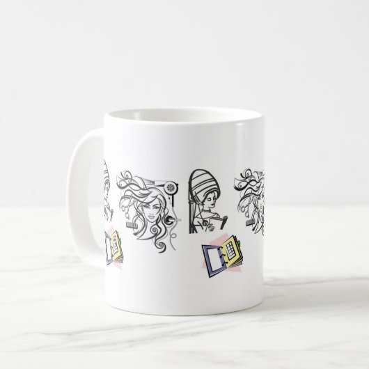 Mug Musique Styliste (Devant gauche)