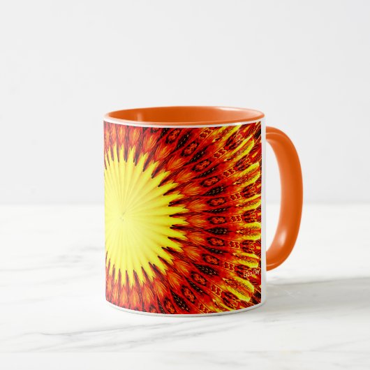 Mug Musique Sunburst (Devant droit)