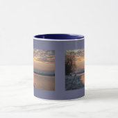 Mug Musique Sunset de la rivière Wintertime (Centre)