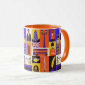 Mug Musique Thématique de Londres (Devant droit)