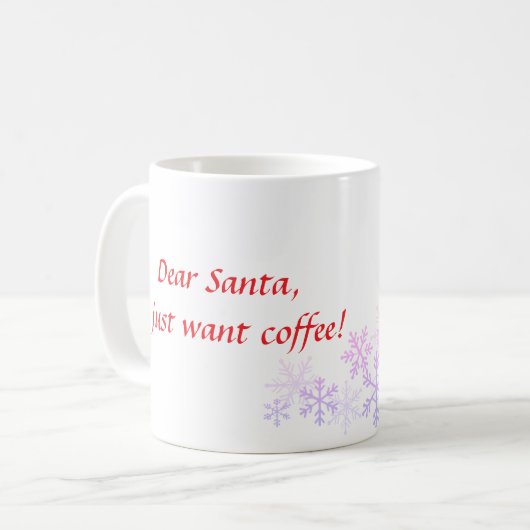 Mug Musique Thème de Noël (Devant gauche)