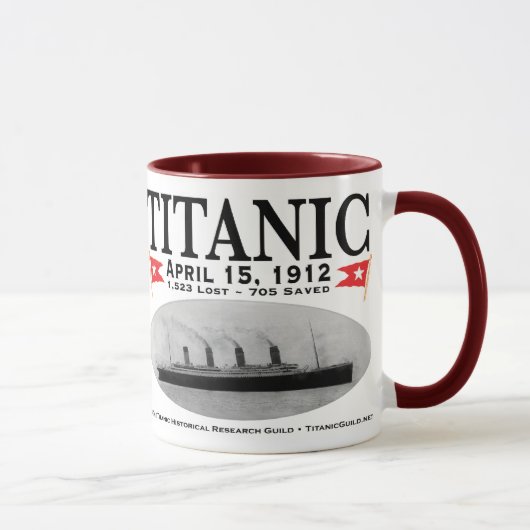 Mug Musique Titanic Ghost Ship (Droite)
