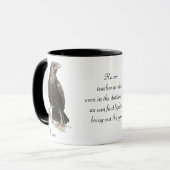 Mug Musique Totem Animal Raven (Devant gauche)