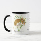 Mug Musique Totem animal souris (Gauche)