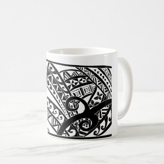 Mug Musique tribale polynésienne (Devant droit)
