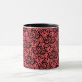 Mug Musique tribale rouge et noire (Centre)