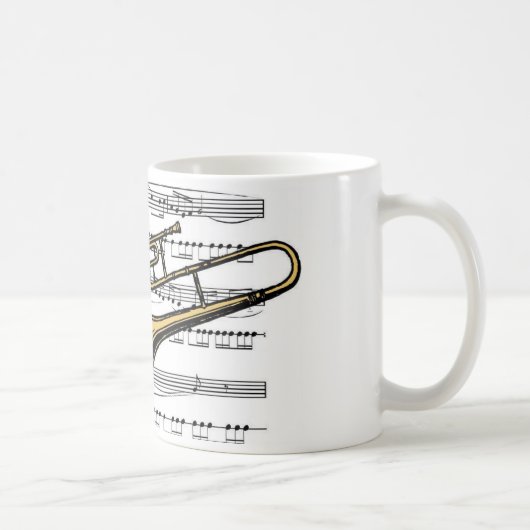 Mug Musique Trombone 14 B (Droite)