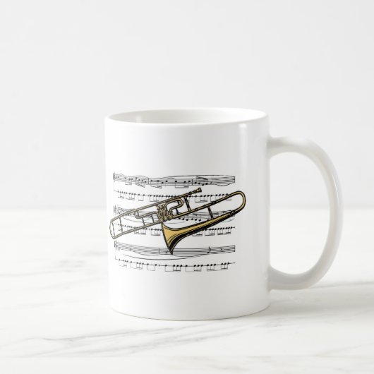 Mug Musique Trombone 14 B (Droite)