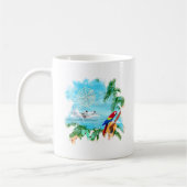 Mug Musique tropicale de plage (Gauche)