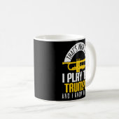 Mug Musique Trumpet Instrumentalist Cool confiant (Devant droit)