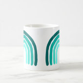 Mug Musique Turquoise arc-en-ciel (Centre)