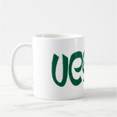 Mug Musique Vegan Ambigram (Gauche)