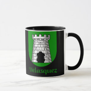 Mug Musique Velasquez Family Shield