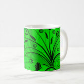 Mug Musique verte (Devant droit)