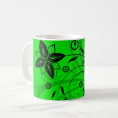 Mug Musique verte (Devant gauche)