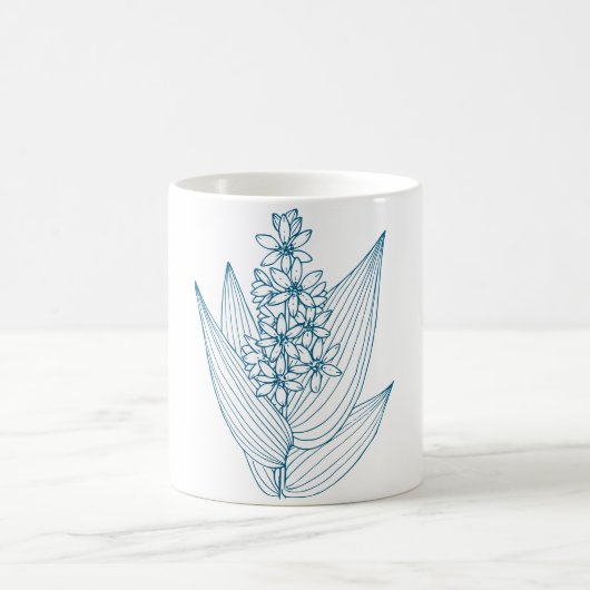Mug Musique verte à faux Hellebore (Centre)