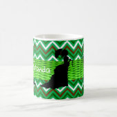 Mug Musique verte d'une femme africaine (Centre)