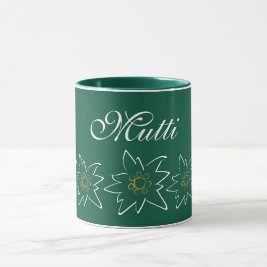 Mug Musique verte Edelweiss (Centre)
