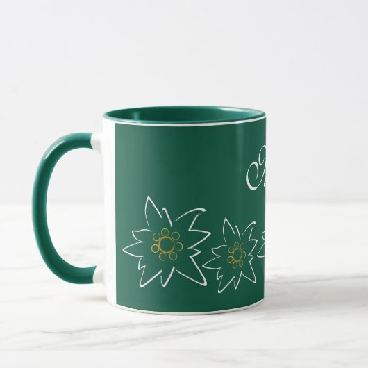Mug Musique verte Edelweiss (Gauche)