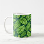 Mug Musique verte nature (Gauche)