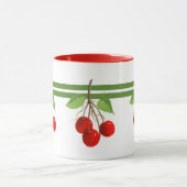 Mug Musique vintage aux cerises (Centre)