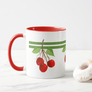 Mug Musique vintage aux cerises