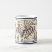 Mug Musique vintage de la côte du Maine (Centre)